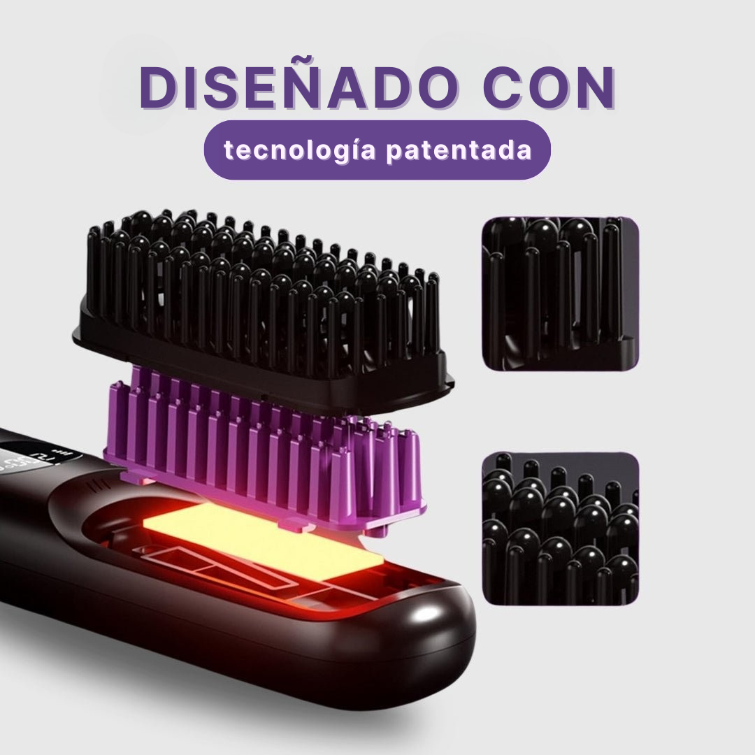 Cepillo alisador inalambrico