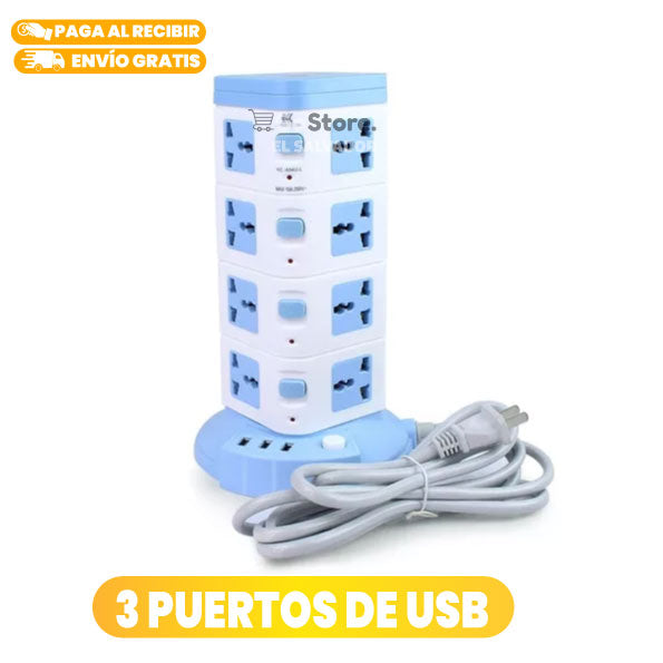 TORRE MULTITOMA CORRIENTE 3 NIVELES