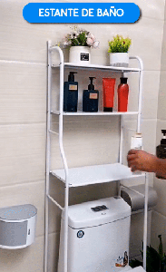 Organizador Multifuncional de Baño 3 Niveles