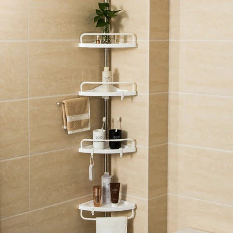 Esquinero Ajustable para Baño 4 Niveles