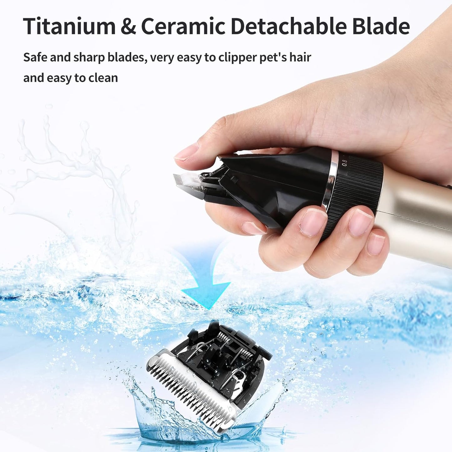 Maquina Cortadora de Pelo para Mascotas