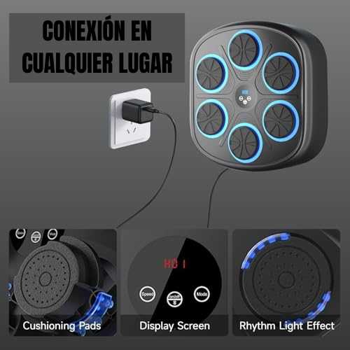Tablero de Boxeo con Bluetooth Inteligente