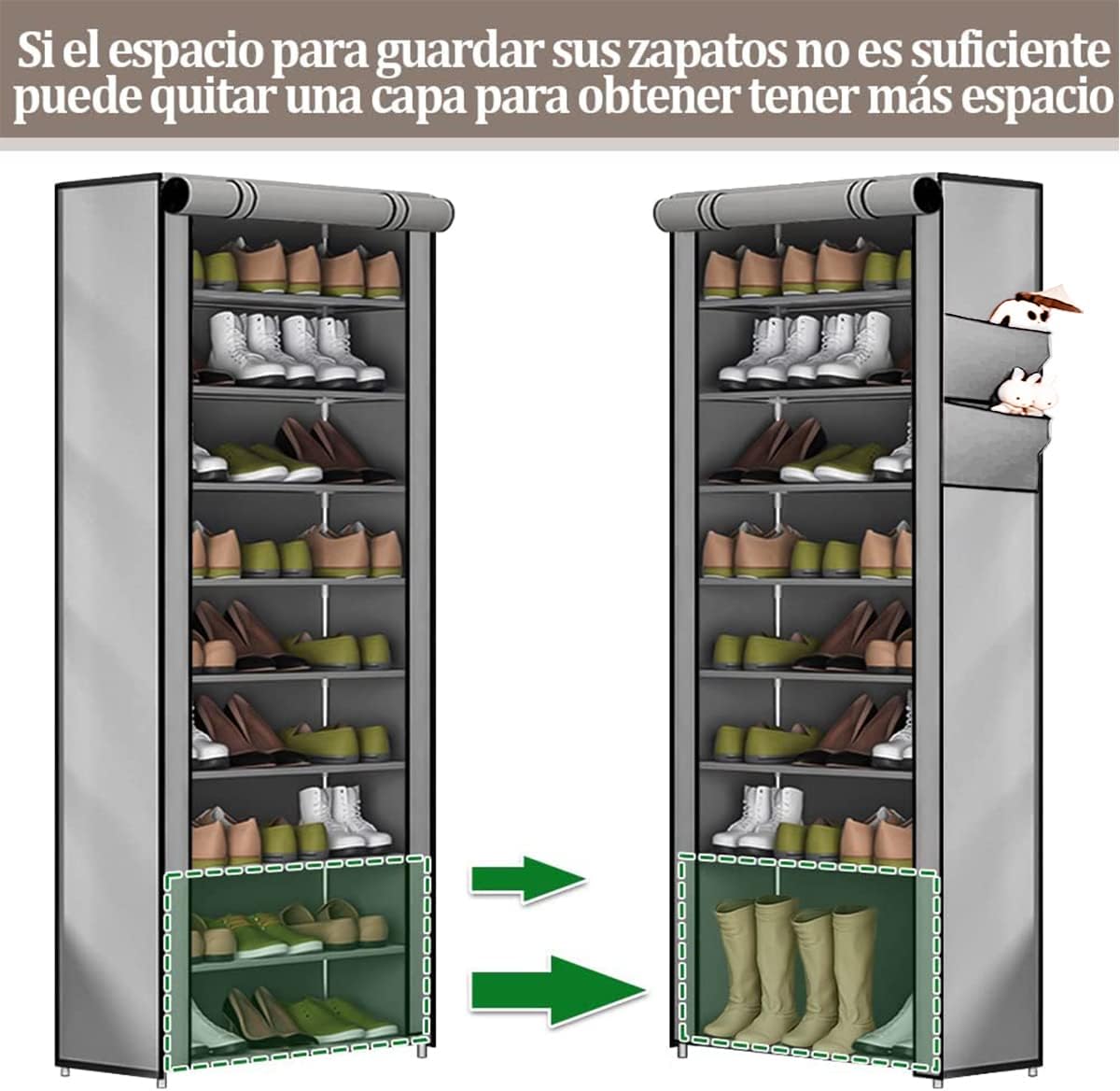 Zapatero Organizador Multiuso