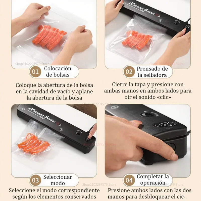 Sellador de Alimentos al Vacio