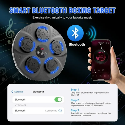 Tablero de Boxeo con Bluetooth Inteligente