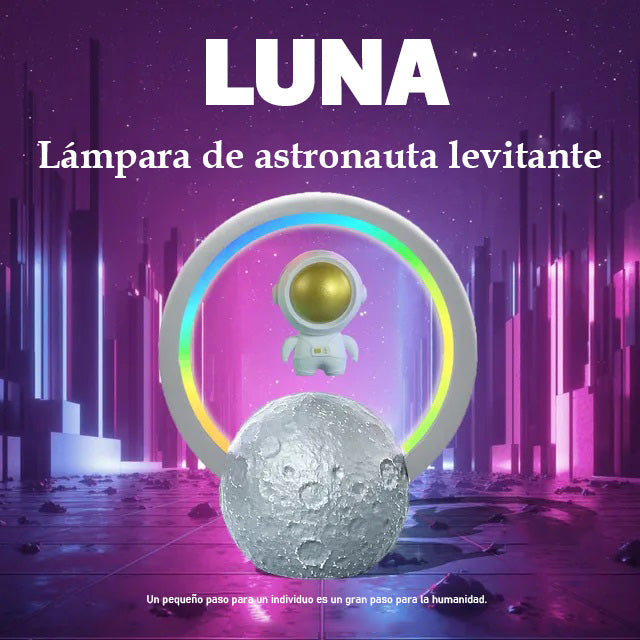 LAMPARA Y BOCINA ASTRONAUTA ANTI-GRAVEDAD