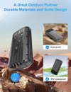 Cargador Solar Portátil con Linterna de Emergencia