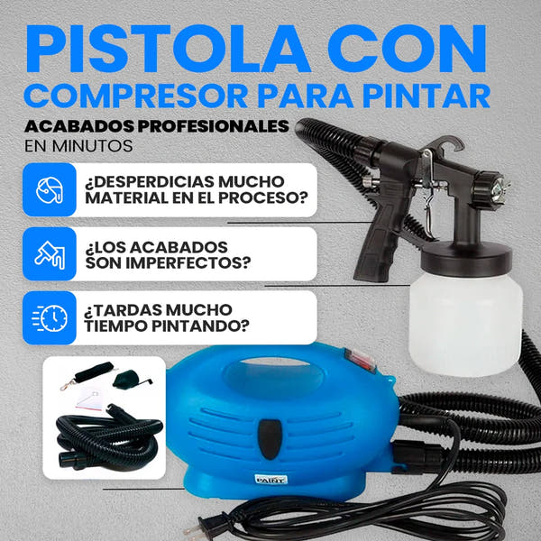 Compresor eléctrico de pintura multifuncional