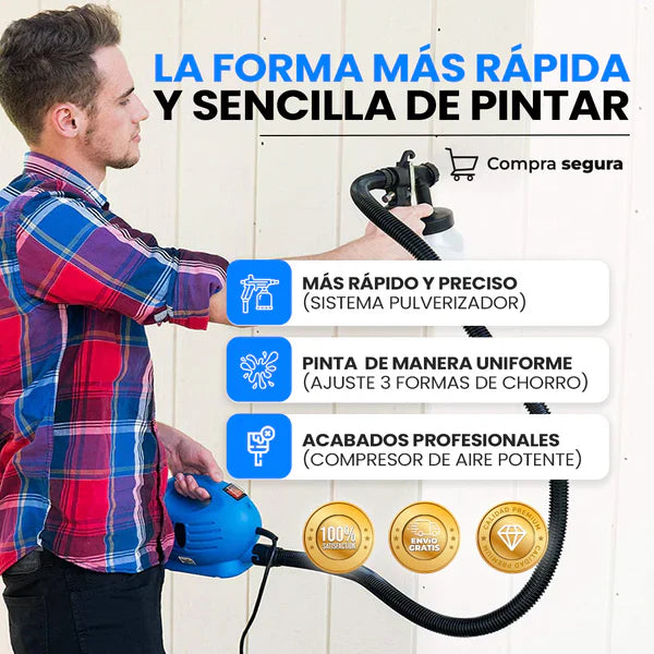 Compresor eléctrico de pintura multifuncional