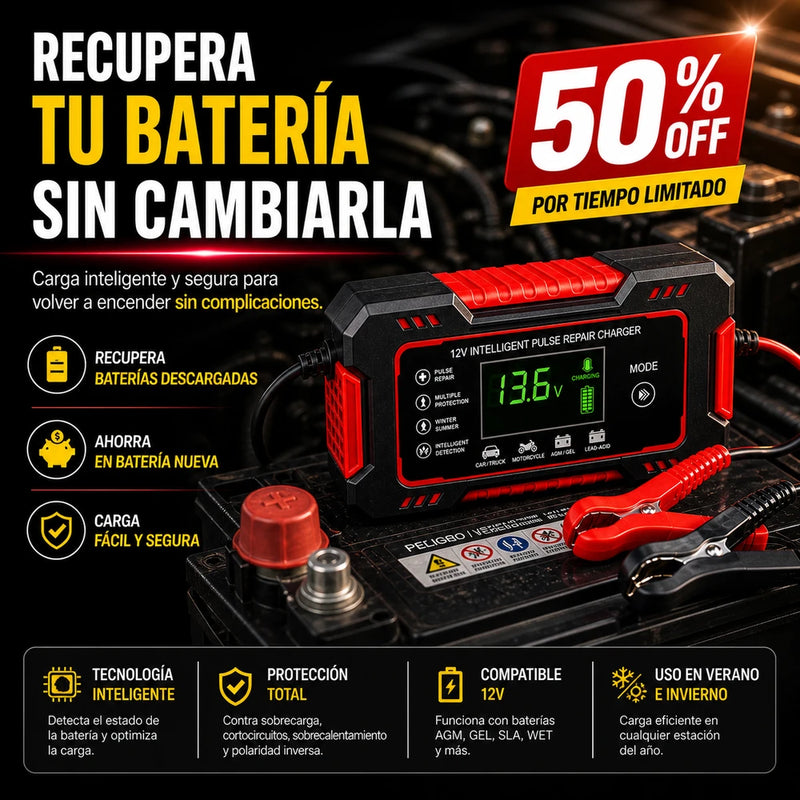 Cargador Inteligente de Baterias