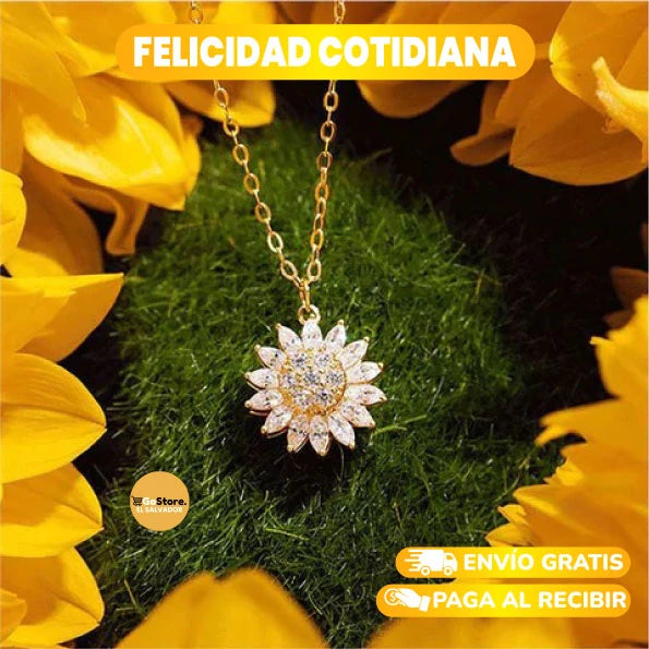 Collar Girasol Giratorio