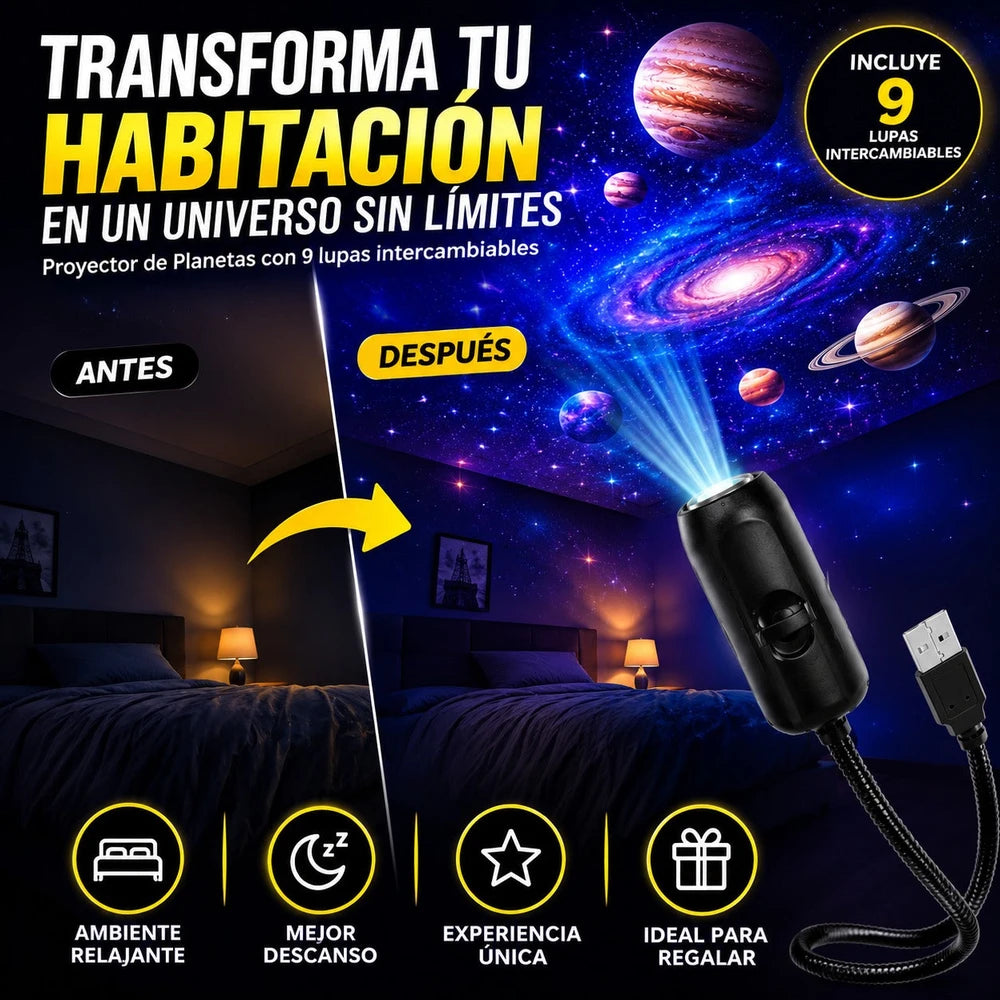 PROYECTOR LUNAR 2 EN 1™