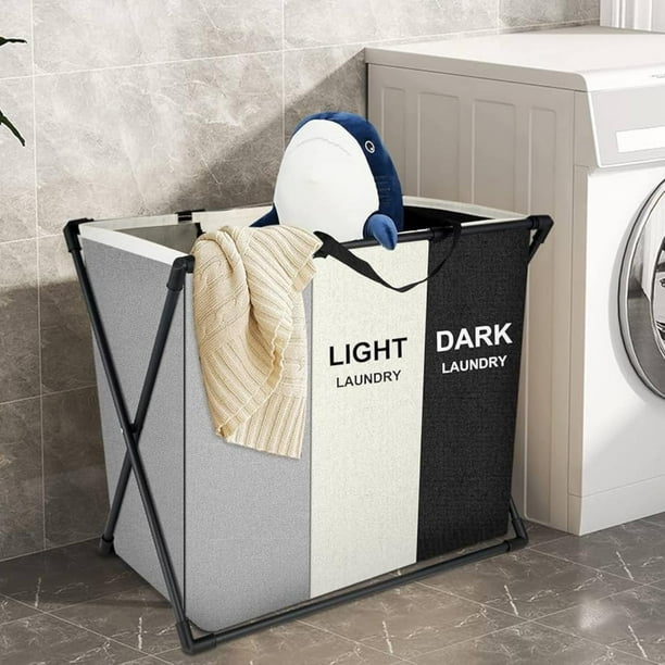 Organizador de tela plegable para ropa sucia