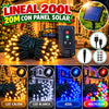 Cadena de Luces Solares LED