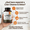 Liver Cleanse &amp; Detox Sandhus Nutrition® Ayuda a que tu Hígado Funcione Mejor, inicia desde hoy
