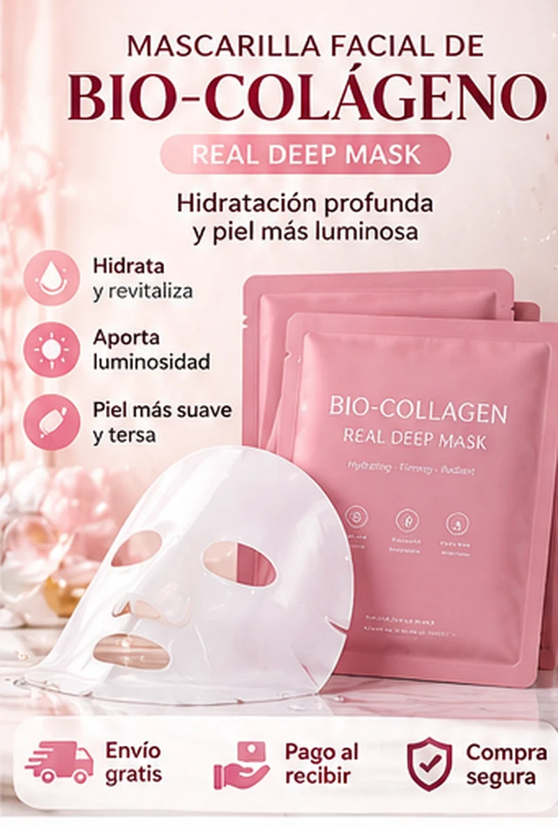 Mascarilla Facial Hidrogel Bio Colágeno