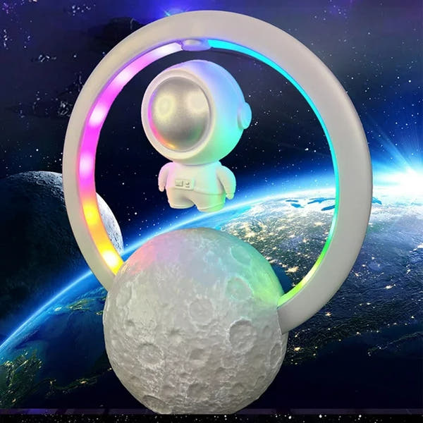 Altavoz Astronauta Flotante RGB
