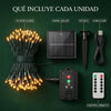 Cadena de Luces Solares LED
