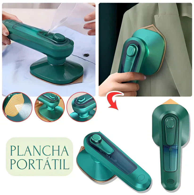 Mini Plancha Portátil a Vapor
