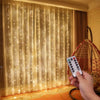 Cascada Luces LED Cortina