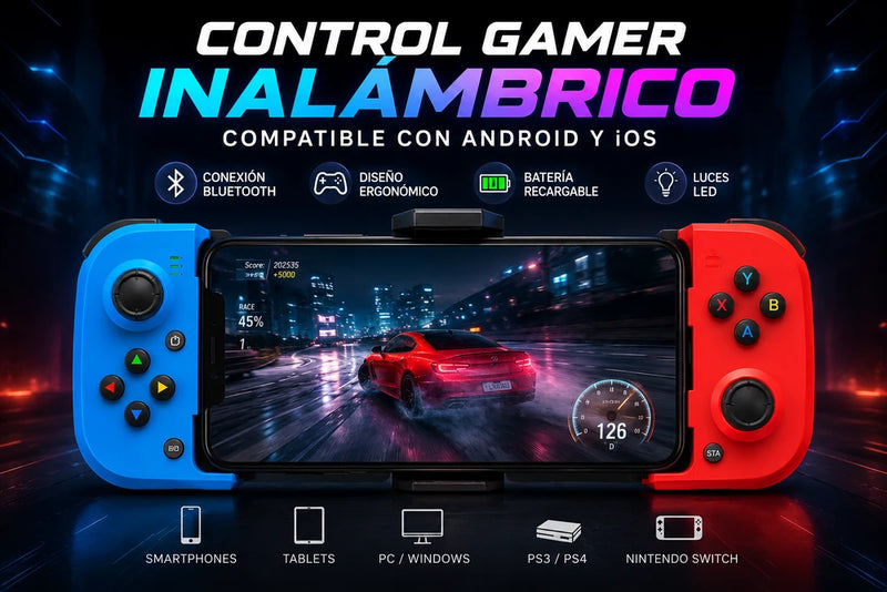 Gamepad Inalámbrico para Móvil