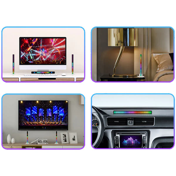 Luz Ambiente Musical LED RGB