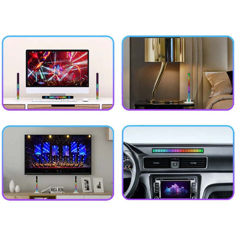 Luz Ambiente Musical LED RGB