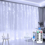 Cascada Luces LED Cortina