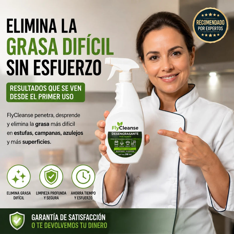 Desengrasante para Cocina Multifuncional y Removedor de Manchas