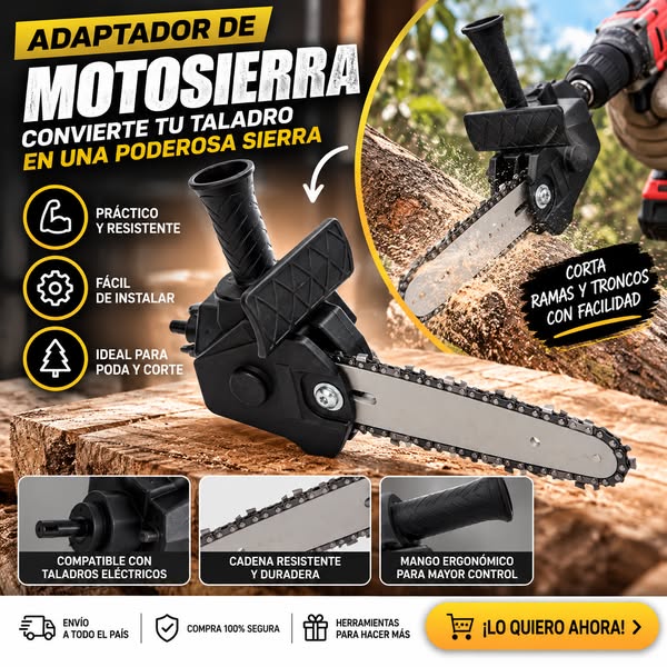 Adaptador Motosierra para Amoladora