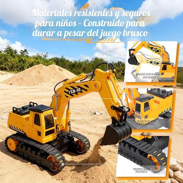 Excavadora RC Aventura de Obra