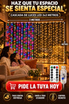 Cascada Luces LED Cortina