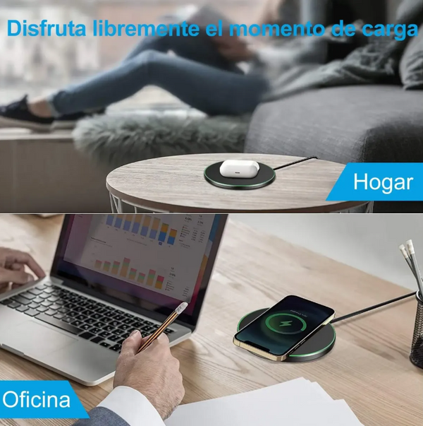 Cargador Inalámbrico Rápido