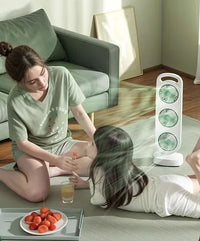 Ventilador Triple Recargable