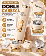Depiladora Portátil Suave Doble Cabezal
