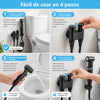 BLACK CLEAN BIDET® DUCHA HIGIÉNICA BIDET DE MANO MENOS PAPEL. MEJOR LIMPIEZA