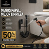 BLACK CLEAN BIDET® DUCHA HIGIÉNICA BIDET DE MANO MENOS PAPEL. MEJOR LIMPIEZA