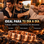 Pulsera Magnética de Cobre Puro: Alivia dolor y mejora circulación
