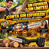 KIT COMPLETO: MOTOSIERRA 21V + 2 BATERIAS + ESTUCHE