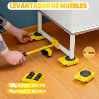 KIT ELEVADOR Y DESPLAZADOR DE MUEBLES
