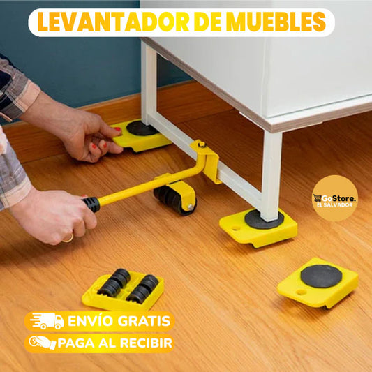 KIT ELEVADOR Y DESPLAZADOR DE MUEBLES