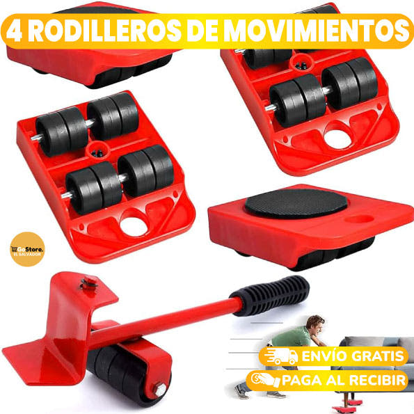 KIT ELEVADOR Y DESPLAZADOR DE MUEBLES