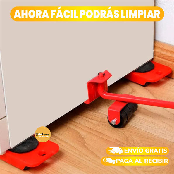 KIT ELEVADOR Y DESPLAZADOR DE MUEBLES