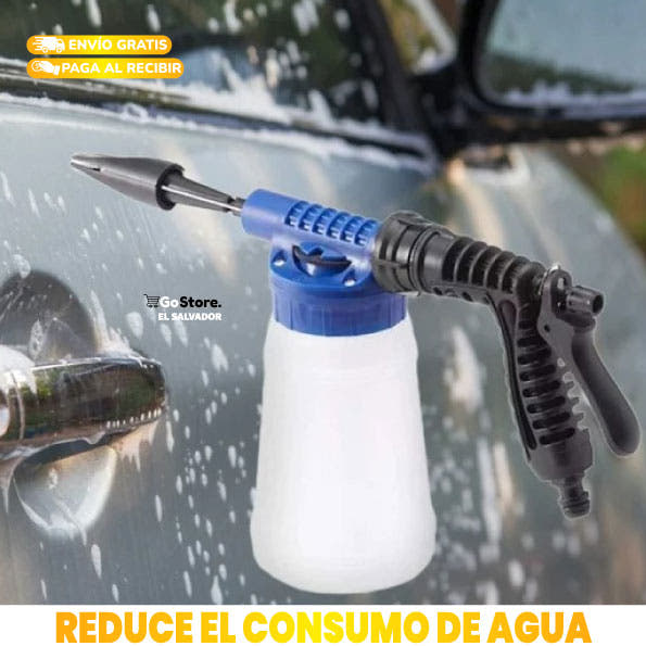 PISTOLA DE LIMPIEZA DE ALTA PRESIÓN CON ESPUMA