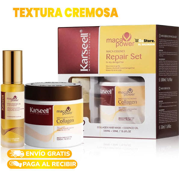 MASCARILLA PARA DAR BRILLO AL CABELLO