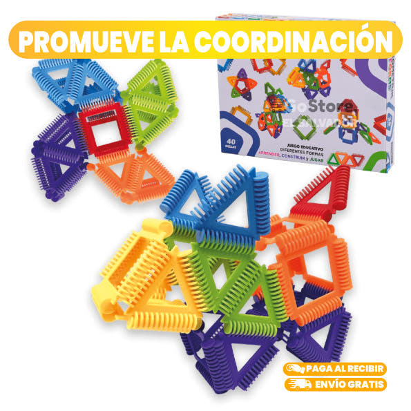 BLOQUES DE CONSTRUCCIÓN GEOMETRIK FORMS