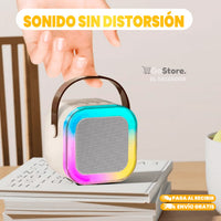 MINI PARLANTE KARAOKE PORTÁTIL