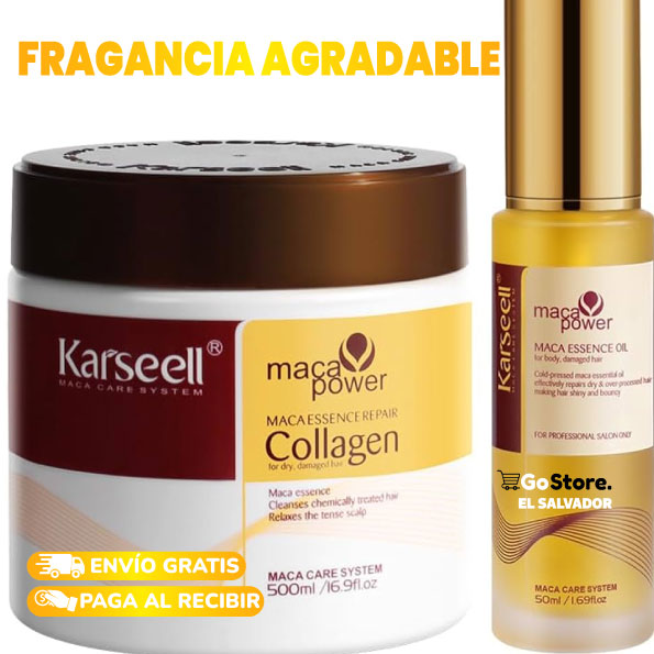 MASCARILLA PARA DAR BRILLO AL CABELLO