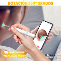 LIMPIADOR DE OIDO CON CAMARA 4K