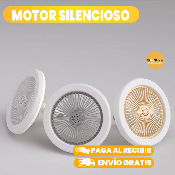 FOCO VENTILADOR LED 180° MULTIFUNCIONAL